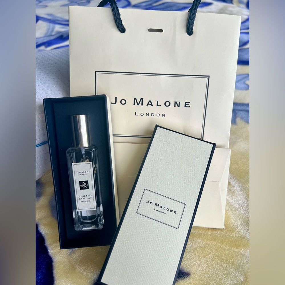 Jo Malone Wood Sage & Sea Salt Cologne-1 oz. With bag!